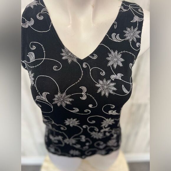 Blu sage Black blouse - Picture 2 of 7